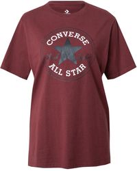 Converse - T-shirt 'chuck taylor all star' - Lyst