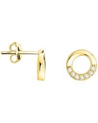 Sofia Milani - Ohrringe Circle - Lyst