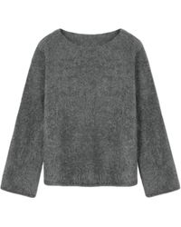 LILYSILK - Pullover Bootneck-Pullover Aus Gebürstetem Kaschmir - Lyst