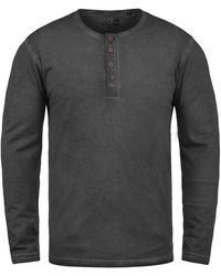 Solid - Langarmshirt Timur - Lyst