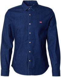Levi's - Levis Battery Housemark Slim Fit Shirt - Lyst