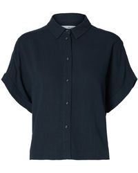 SELECTED - Bluse Damen Bluse - Lyst