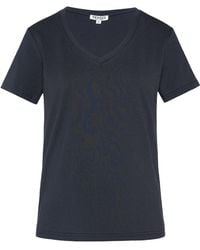 SENSES.THE LABEL - Basic T-Shirt Ta:Vi Mit V-Ausschnitt - Lyst