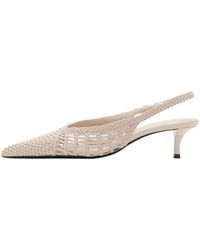 Mango - Slingpumps Mot - Lyst