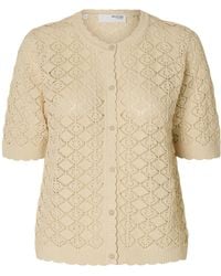 SELECTED - Strickjacke Slfsofia - Lyst