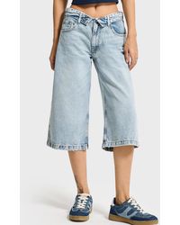 its basic - Its Basic Jeans Bermuda Denim Short - Lyst