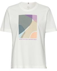 Camel Active - T-Shirt Mit Print - Lyst