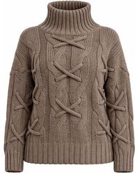 Worldclassca - Strickjacke Strick Pullover Mit Stehkragen - Lyst