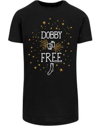 F4NT4STIC - T-Shirt Harry Potter Dobby Is Free - Lyst