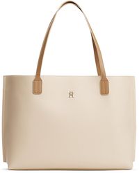 Tommy Hilfiger - Tote-Bag Mit Th-Monogramm-Emblem - Lyst