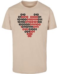 F4NT4STIC - T-Shirt I Love You 01001001 Binary Code Herz Valentinstag - Lyst