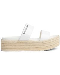 Calvin Klein Sandale - Weiß