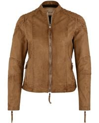 7eleven - Lederjacke Quiny - Lyst