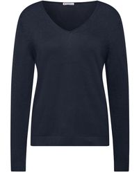 Street One - V-Neck Pullover - Lyst