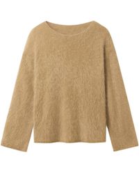 LILYSILK - Pullover Bootneck-Pullover Aus Gebürstetem Kaschmir - Lyst