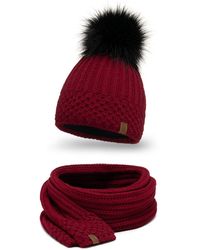 Vivience - Mütze 7016 Set - Lyst