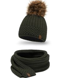 Vivience - Mütze 7016 Set - Lyst