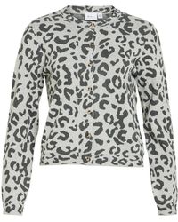 Vila - Strickjacke Vimayas - Lyst