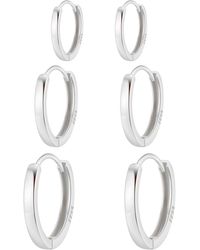Hey Happiness - Ohrringe Classic Trio - Lyst