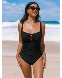 CUPSHE - Badeanzug Square Neckline - Lyst