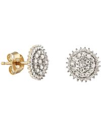 Firetti - Paar Ohrstecker Mit Diamanten - Lyst