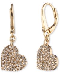 DKNY - Ohrringe Heart - Lyst