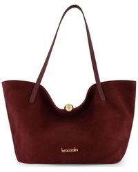 Braccialini - Shopper Ariel Suede - Lyst