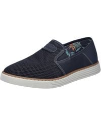 Rieker - Slipper Espadrilles, Sommerschuh mit kontrastfarbenen Ziernähten - Lyst