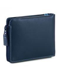 Mywalit Geldbörse 'Zip Around Wallet' 12cm - Blau