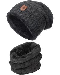 INDICODE - Schal Und Mütze Siracusa Hoddie - Lyst