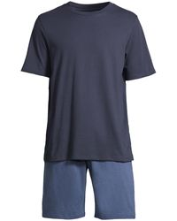 Schiesser - Pyjama Kurz Night & Home - Lyst