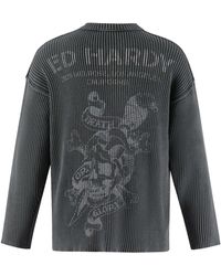 Ed Hardy - Pullover - Lyst