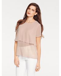 heine Chiffonbluse - Mehrfarbig