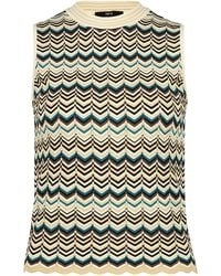 Zero - Strick-Top Mit Muster - Lyst