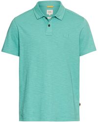 Camel Active - Kurzarm Poloshirt Aus Organic Cotton - Lyst