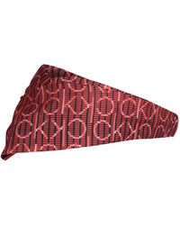 Calvin Klein Haarband 'DIGITAL PRINT' - Rot