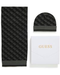 Guess - Mütze Und Schal - Lyst