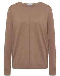 Cecil - Basic Pullover Mit Rundhals - Lyst