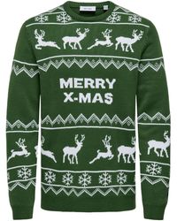 Only & Sons - Pullover Onsxmas - Lyst