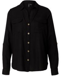 Vero Moda - Bluse Hemd VMBUMPY L/S - Lyst