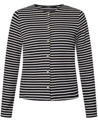 Zero - Sweatjacke Mit Knopfleiste - Lyst