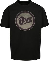 F4NT4STIC - Shirt David Bowie Rock Music Band Circle Logo - Lyst