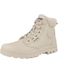 Palladium - Schnürstiefelette Pampa - Lyst