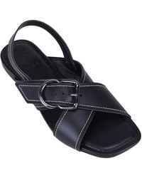 Desa - Sandale Sandalen Mit Gekreuzten Riemen - Lyst