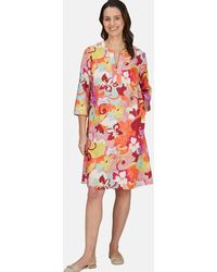 White Label - Midikleid Leger Geschnitten - Lyst