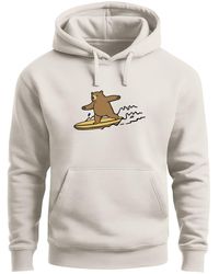 Neverless - Sweatshirt Surfing Bear - Lyst