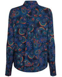 Tommy Hilfiger Hemdbluse - Blau