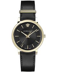 Versace - Uhr V-Circle - Lyst