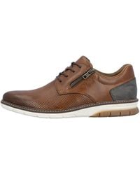 Rieker - Sportlicher Schnürschuh Sneaker Aus Clarino-Leder - Lyst