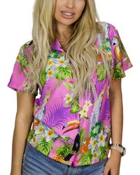King Kameha - Bluse Parrot Cockatoo - Lyst